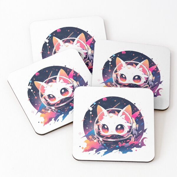 Item preview, Stellar Whiskers: Galaxy Cat Majesty designed and sold by KaleidoKiosk.