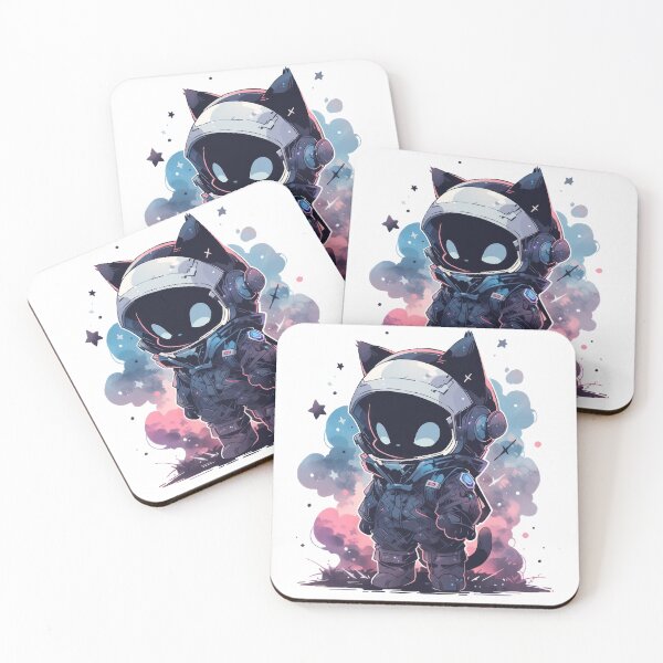 Item preview, Stellar Whiskers: Galaxy Cat Majesty designed and sold by KaleidoKiosk.