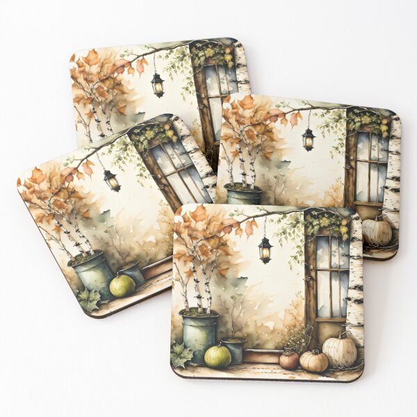 Item preview, Autumn Windows 23 designed and sold by sage-and-se7en.