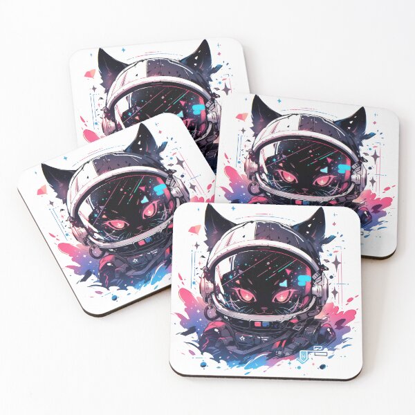 Item preview, Stellar Whiskers: Galaxy Cat Majesty designed and sold by KaleidoKiosk.