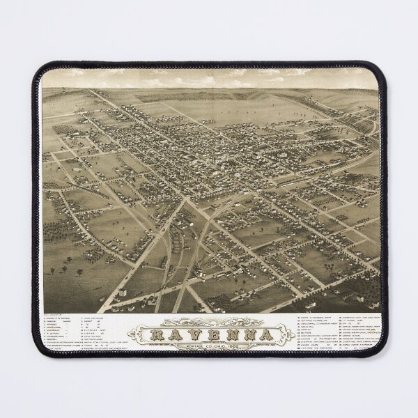 Item preview, Ravenna, Ohio (1882) designed and sold by allhistory.