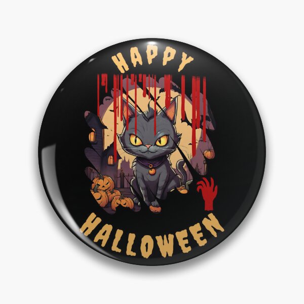 Item preview, Halloween Cat 2 designed and sold by ThanaDesign.
