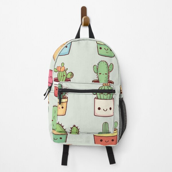 Item preview, Kawaii Cacti Desert Plants Succulent Group designed and sold by skullcap-prints.