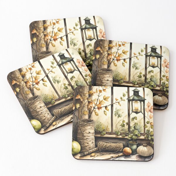 Item preview, Autumn Windows 28 designed and sold by sage-and-se7en.