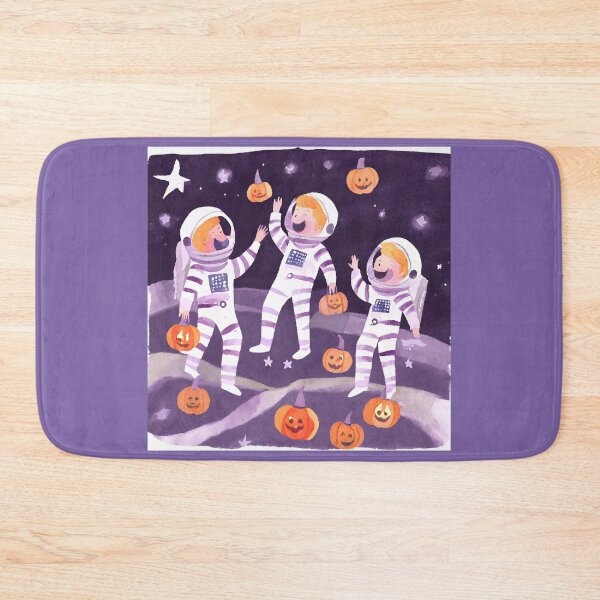 Item preview, Cute astronaut celebrates Halloween  designed and sold by teacherpeiyuan.