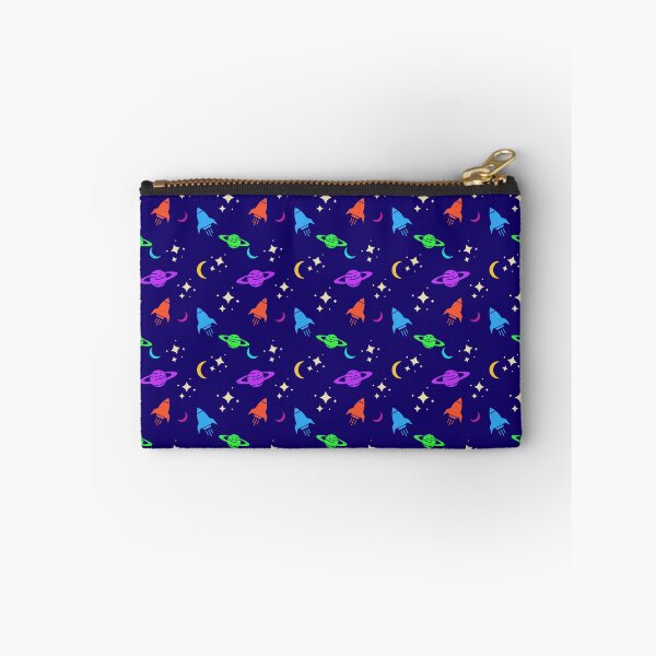 Item preview, Colorful Outer Space Pattern | Space Icons | Rocket Ship designed and sold by sassandsun.