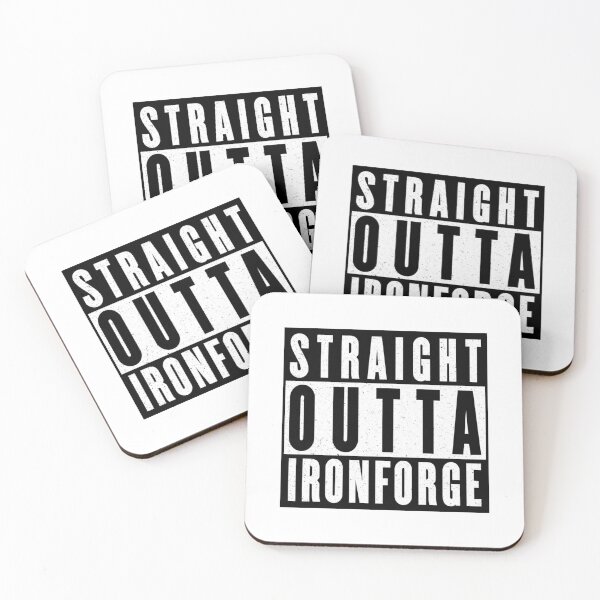 Item preview, Funny Warcraft Straight Outta Ironforge Design designed and sold by jmtees6.
