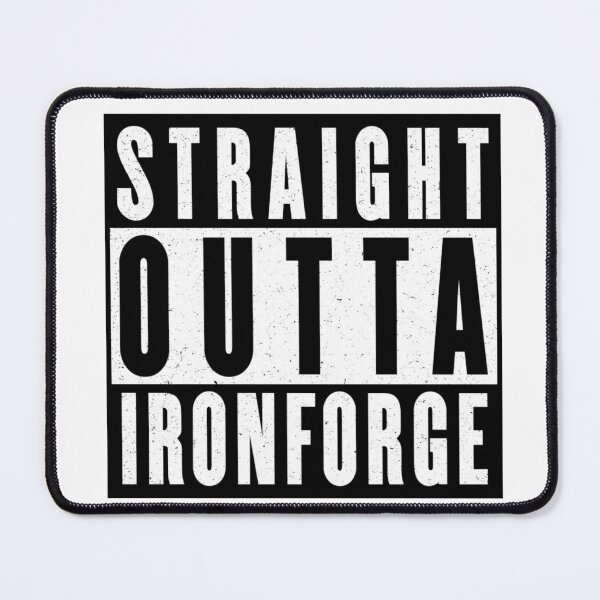 Item preview, Funny Warcraft Straight Outta Ironforge Design designed and sold by jmtees6.