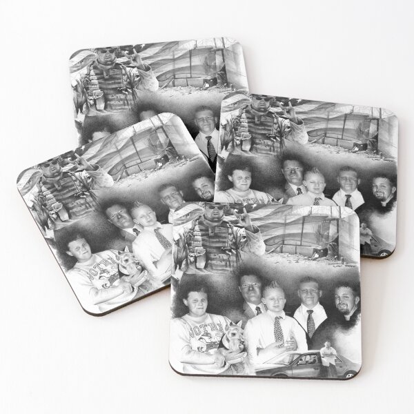 Item preview, Portraits of Warriors Gallery - Wesley Leach designed and sold by David J. Vanderpool.
