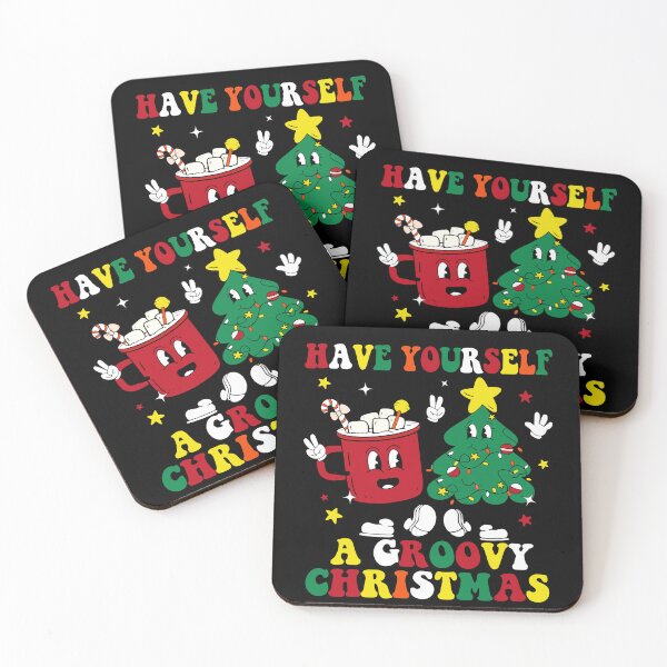 Item preview, Groovy Xmas Christmas Time designed and sold by PugD.