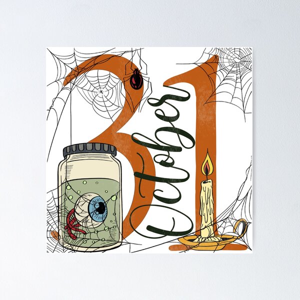 Item preview, October 31 Spooky Haunted designed and sold by PaxtonProjects.