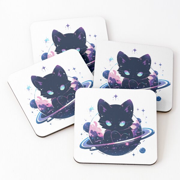 Item preview, Stellar Whiskers: Galaxy Cat Majesty designed and sold by KaleidoKiosk.