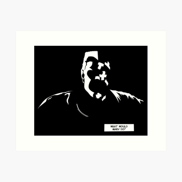 Item preview, What would marv do? designed and sold by Snogard.