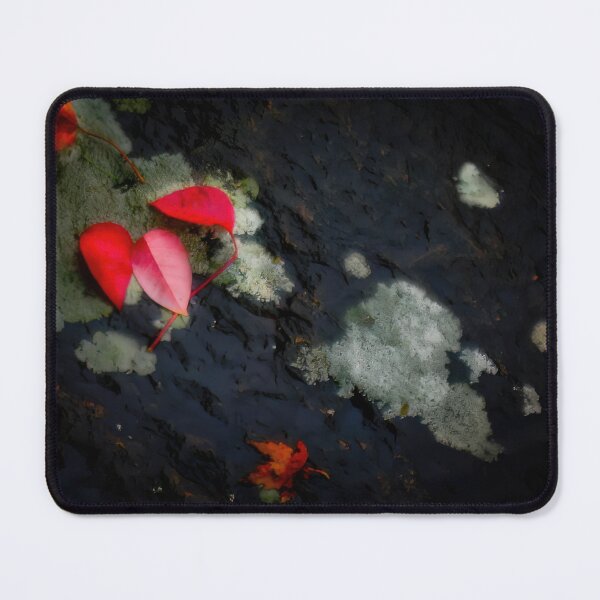 Item preview, Red Leaves and Lichen designed and sold by Wayne King.