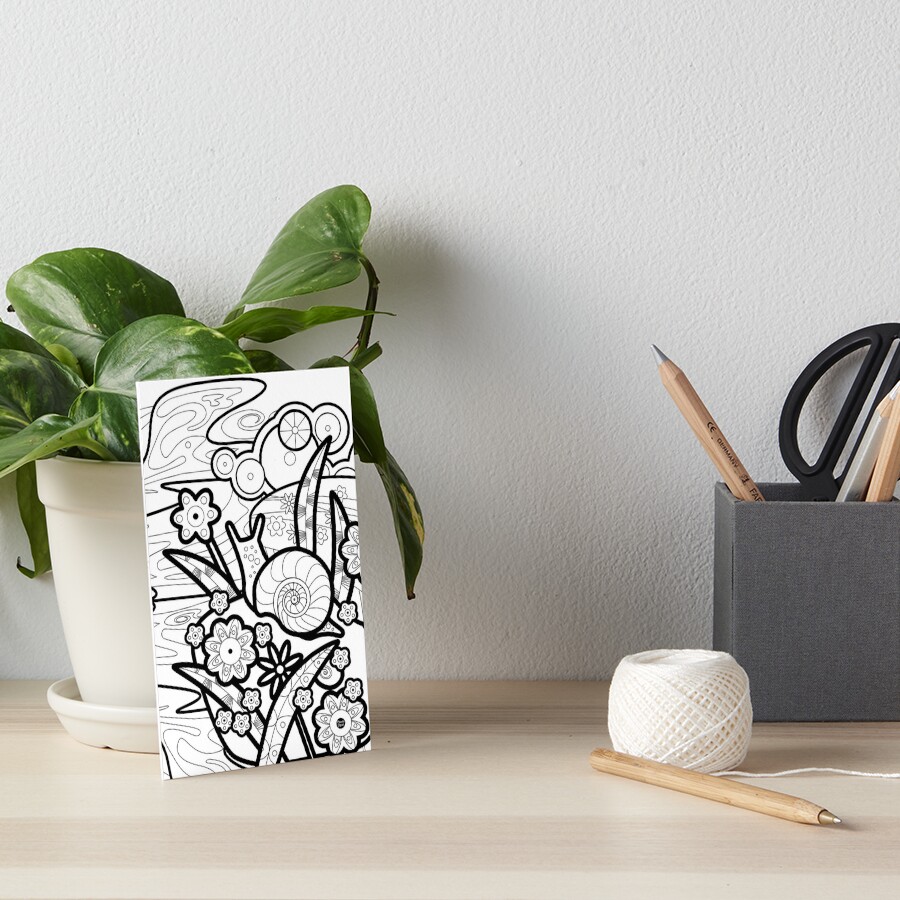 Item preview, Art Board Print designed and sold by PaolaOpal.