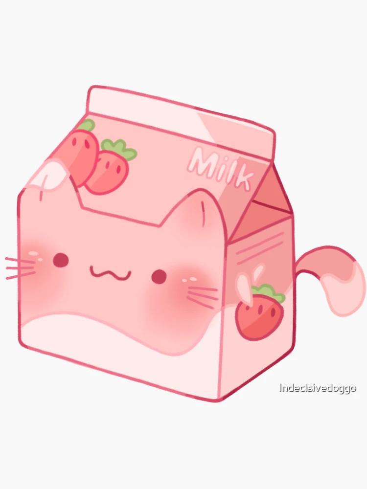 Strawberry Milk Cat
