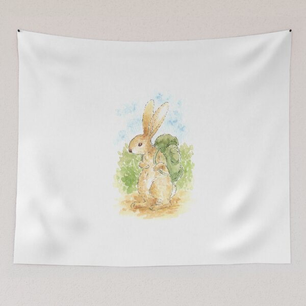 Item preview, Backpack Bunny Rabbit Watercolour designed and sold by Brett Miley.