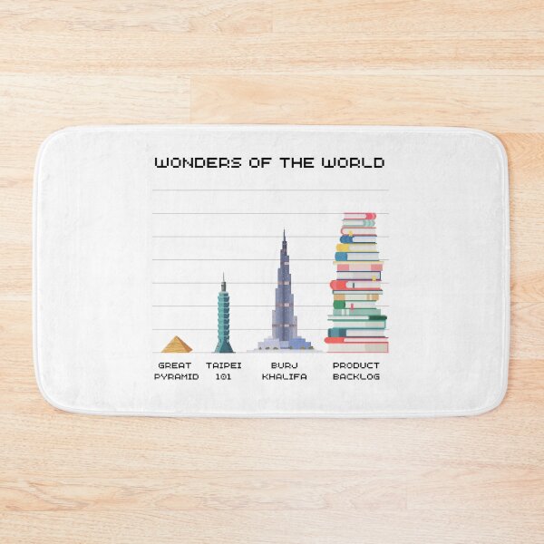 Item preview, Wonders of the world as a product manager designed and sold by FriskyLama.