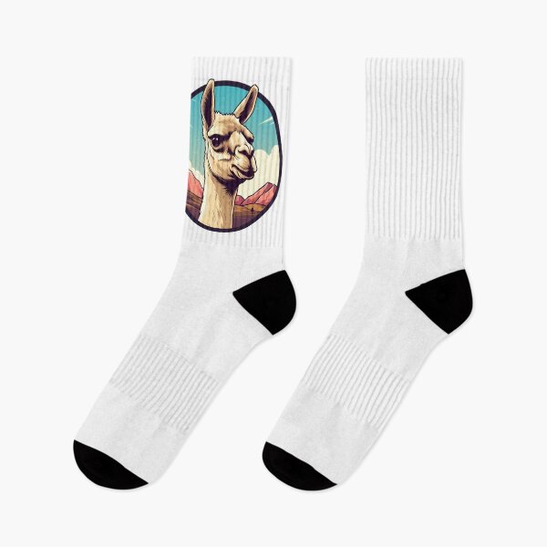 Item preview, Cartoon Style Llama Painting Drawing Logo Sticker, wall arts, Art Prints and More designed and sold by Kevin Lou.