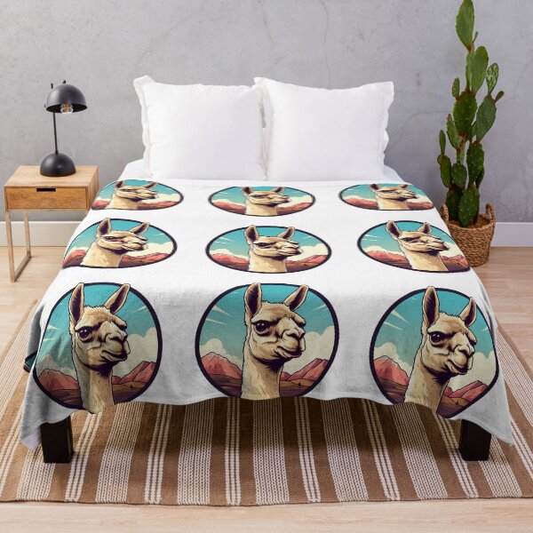 Item preview, Cartoon Style Llama Painting Drawing Logo Sticker, wall arts, Art Prints and More designed and sold by Kevin Lou.