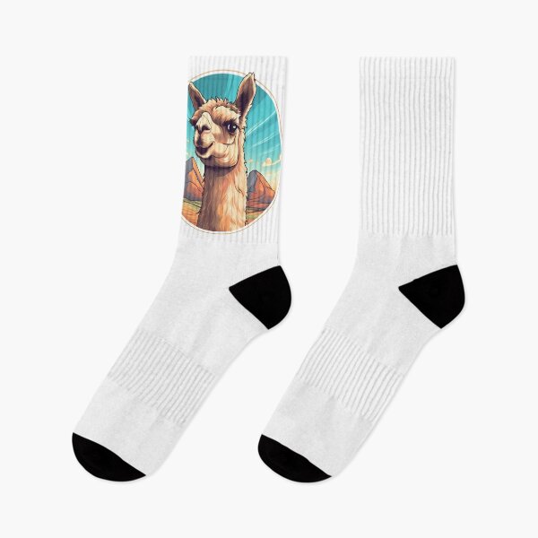 Item preview, Cartoon Style Llama Painting Drawing Logo Sticker, wall arts, Art Prints and More designed and sold by Kevin Lou.
