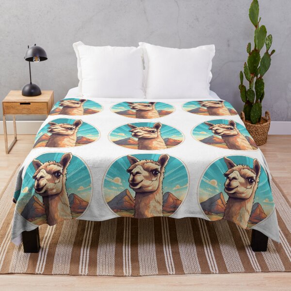 Item preview, Cartoon Style Llama Painting Drawing Logo Sticker, wall arts, Art Prints and More designed and sold by Kevin Lou.