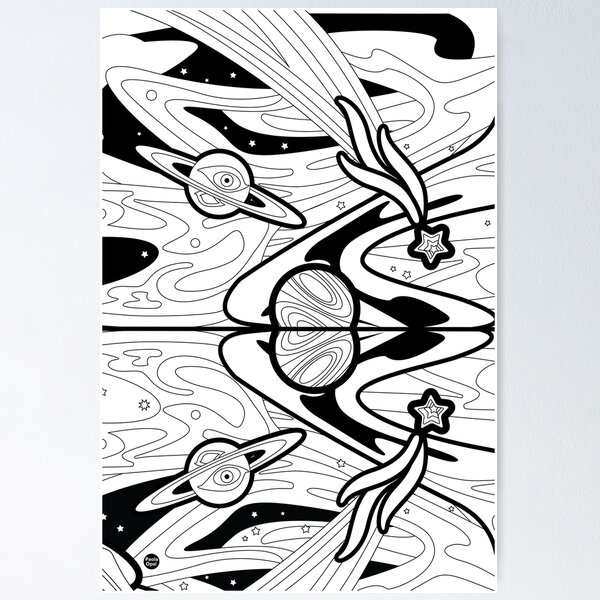 Monisms Number 8, Stars and Planets Poster