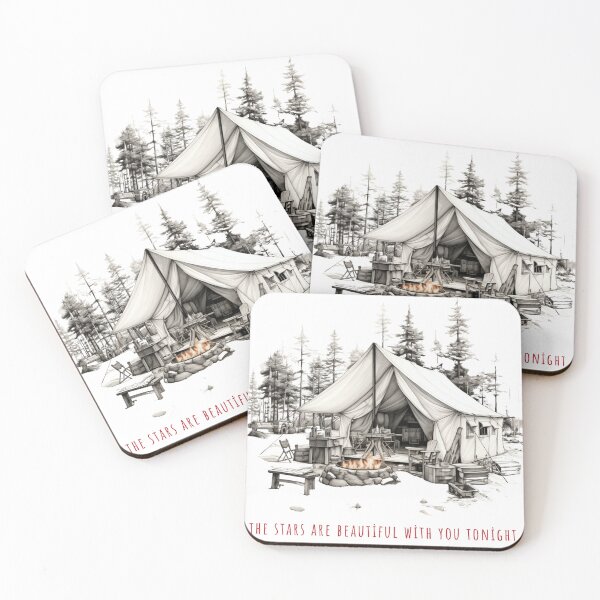 Item preview, Camping Life - The Stars Are Beautiful With You Tonight - Gift for Friends and Lovers designed and sold by WeekendSurprise.