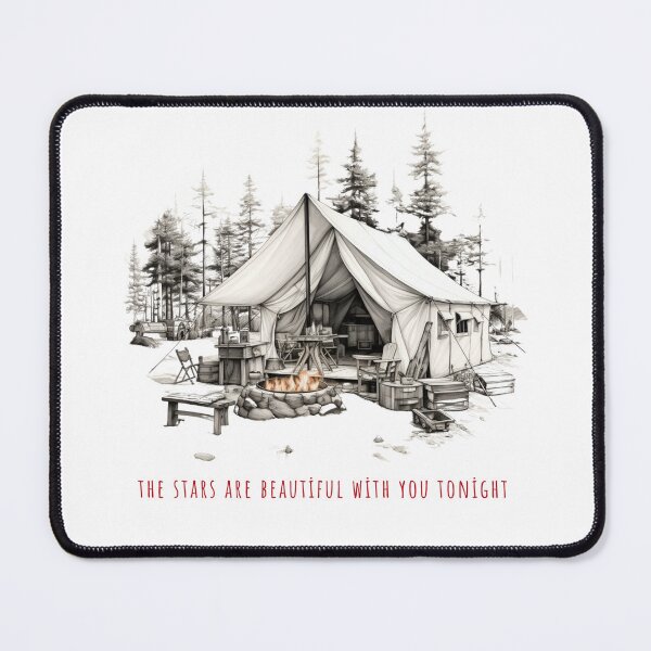 Item preview, Camping Life - The Stars Are Beautiful With You Tonight - Gift for Friends and Lovers designed and sold by WeekendSurprise.