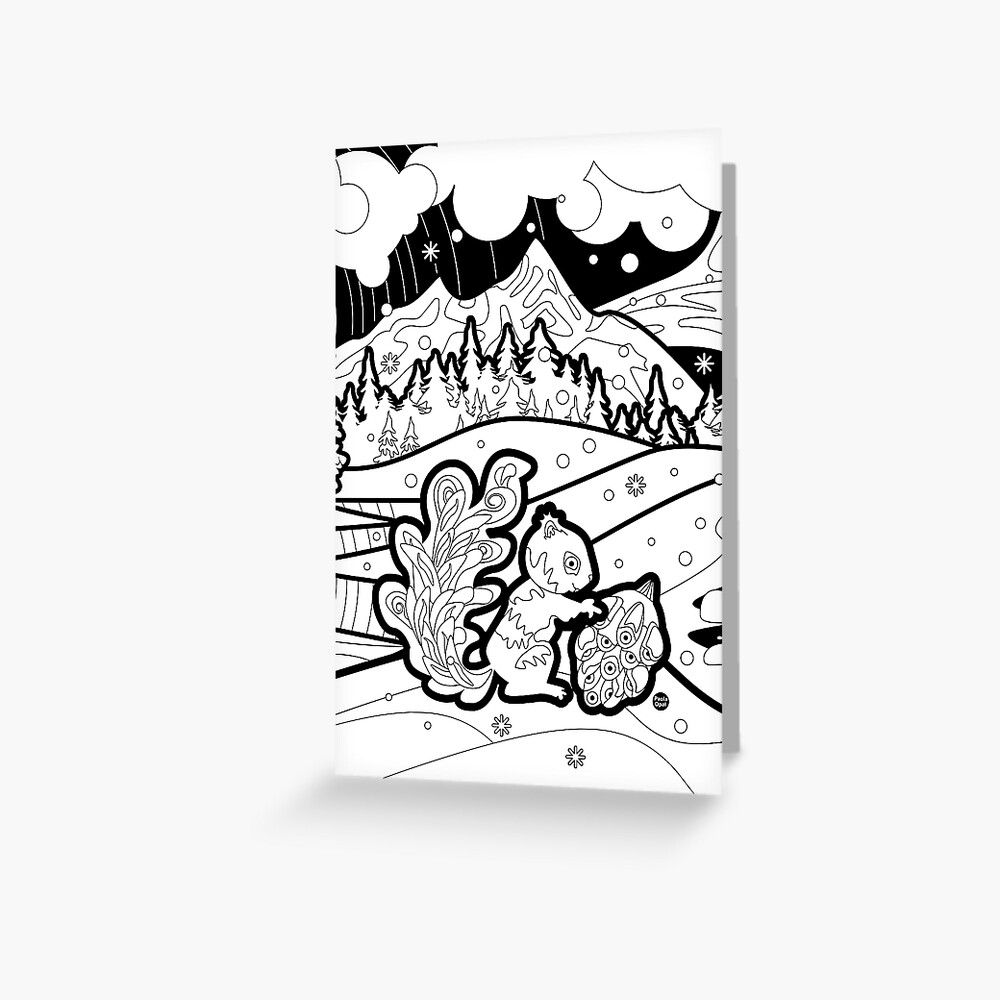 Item preview, Greeting Card designed and sold by PaolaOpal.