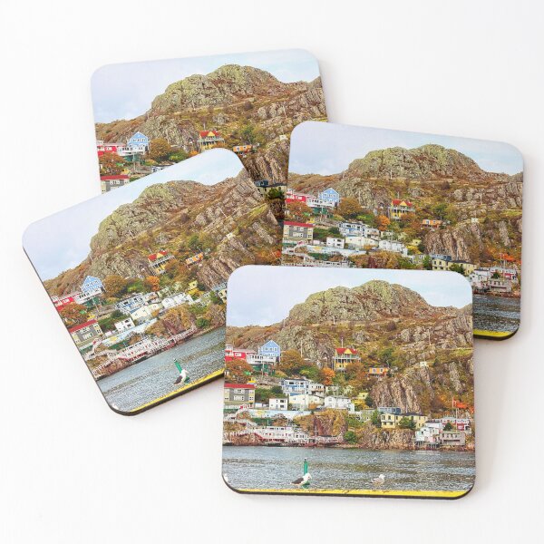Item preview, Battery Hill St. Johns Newfoundland, from across the harbor designed and sold by Travelways.