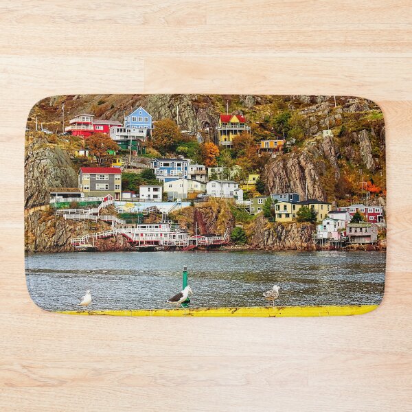 Item preview, Battery Hill St. Johns Newfoundland, from across the harbor designed and sold by Travelways.