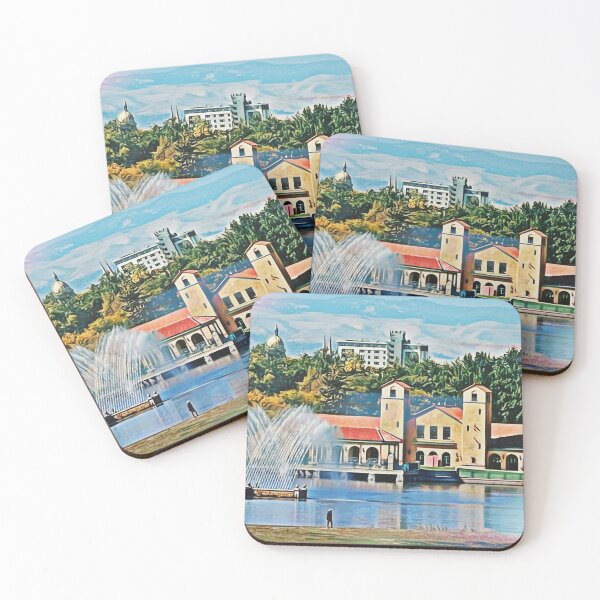 Item preview, Ferril Lake in City Park, Denver designed and sold by chazlove.