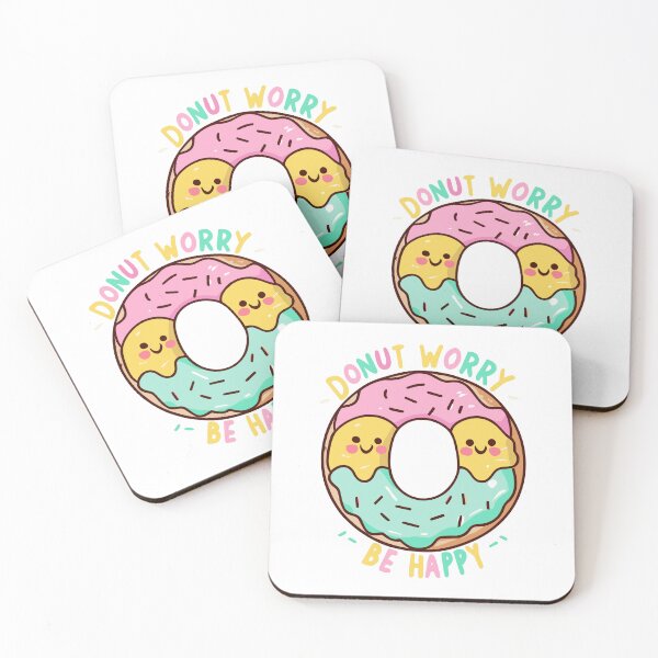 Item preview, Pink, Green and Yellow Doughnut - Doughnut designed and sold by thespecialtyhub.