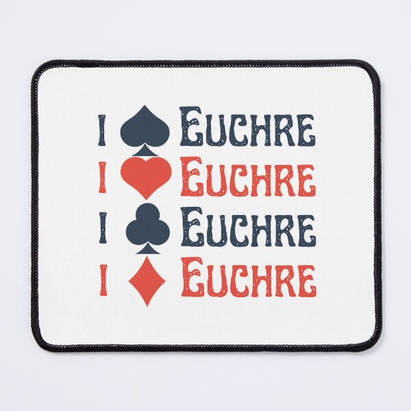 Item preview, I Love Euchre designed and sold by PetPanache.
