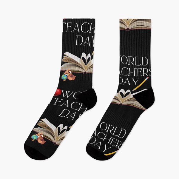 Item preview, National Teachers' Day Celebration Colorful Design designed and sold by EarthArtDesigns.