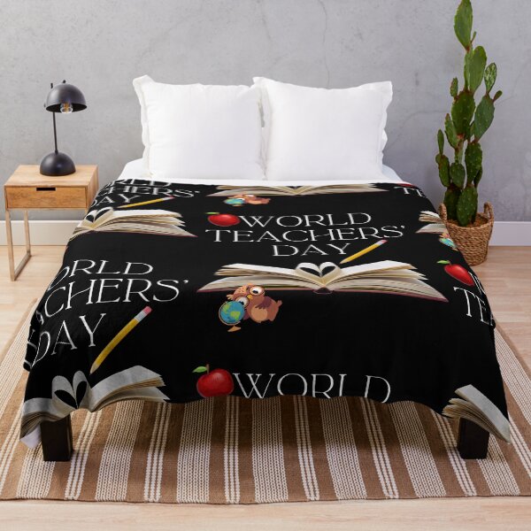 Item preview, National Teachers' Day Celebration Colorful Design designed and sold by EarthArtDesigns.