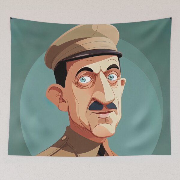 Item preview, Charles de Gaulle | cute style designed and sold by ComicsFactory.