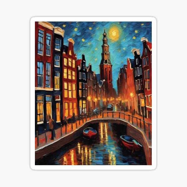 Item preview, Lights and Shadows-Amsterdam Red Light District designed and sold by Artisticanvas.