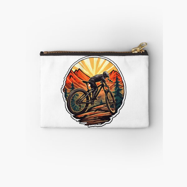 Item preview, Mountain Biker in the forest designed and sold by kubufran.