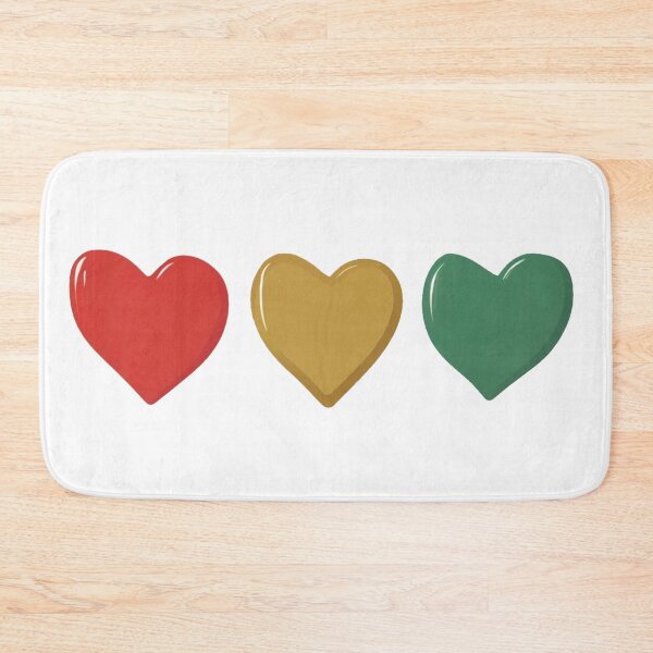 Artikelvorschau, Reggae Mini-Herzen entworfen und verkauft von reggaeartgifts.