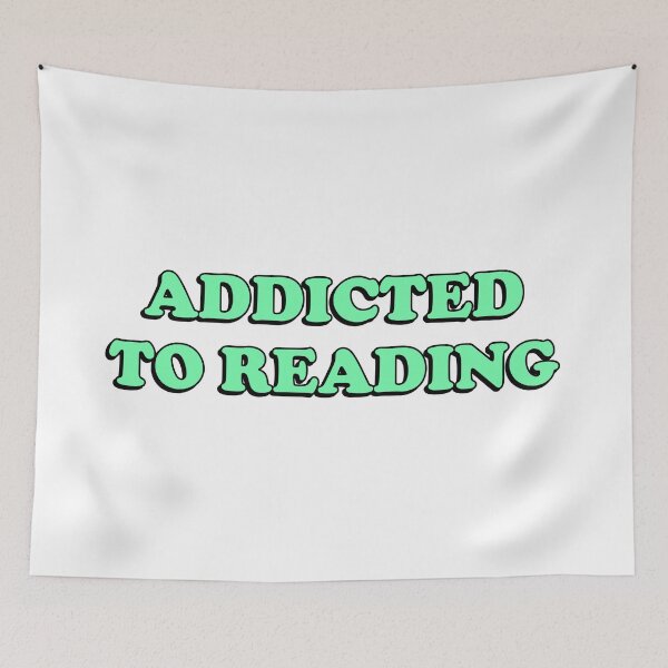 Item preview, Addicted To Reading - Avid Reader Book Lover Bookworm designed and sold by Inspirationmotivation.