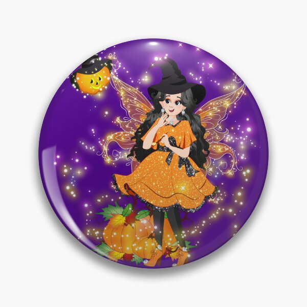 Item preview, Hallie's Halloween Shop And Pumpkins designed and sold by FairyBookClub.