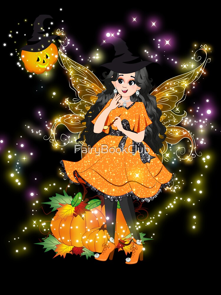 Thumbnail 2 of 2, Baby T-Shirt, Hallie's Halloween Shop And Pumpkins designed and sold by FairyBookClub.