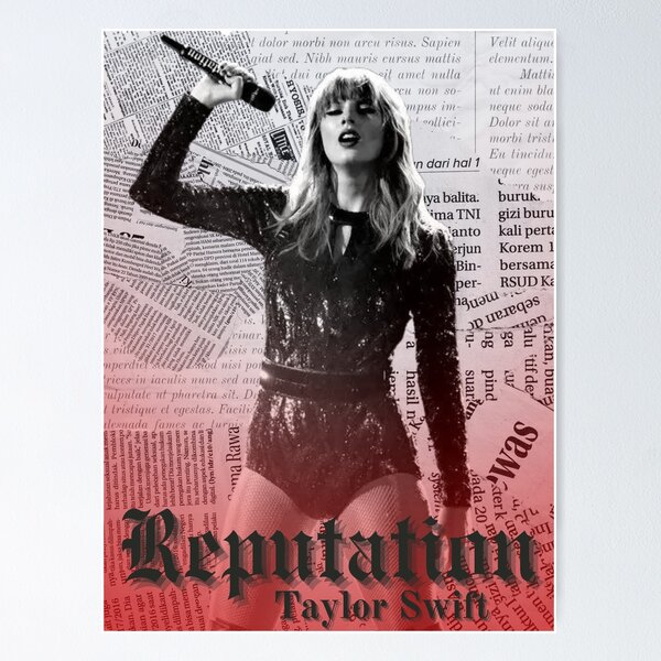 RSVPhandcrafted Taylor Swift Posters Album Cover Poster Taylor Swift  Reputatiom Album Posters, 11x1728x43cm