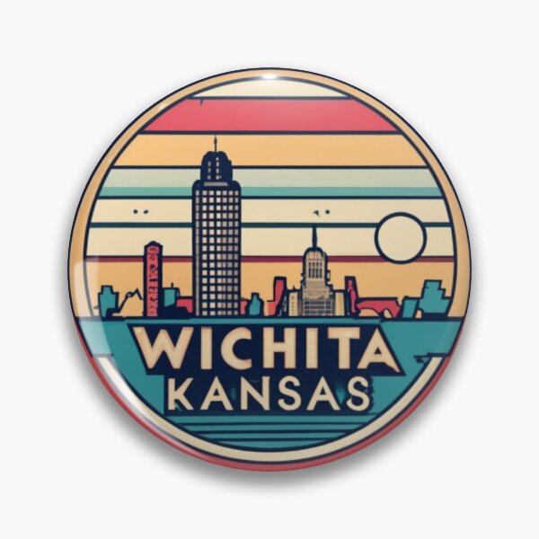 Item preview, Wichita, KS | City Drawing designed and sold by CircinusStore.