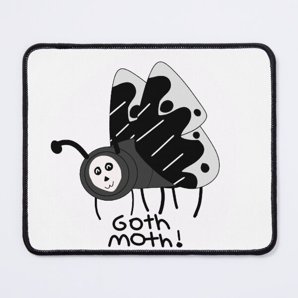 Item preview, Goth Moth designed and sold by Firecatstudios.
