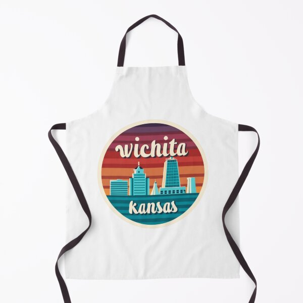 Item preview, Wichita, KS | City Drawing Style 3 designed and sold by CircinusStore.