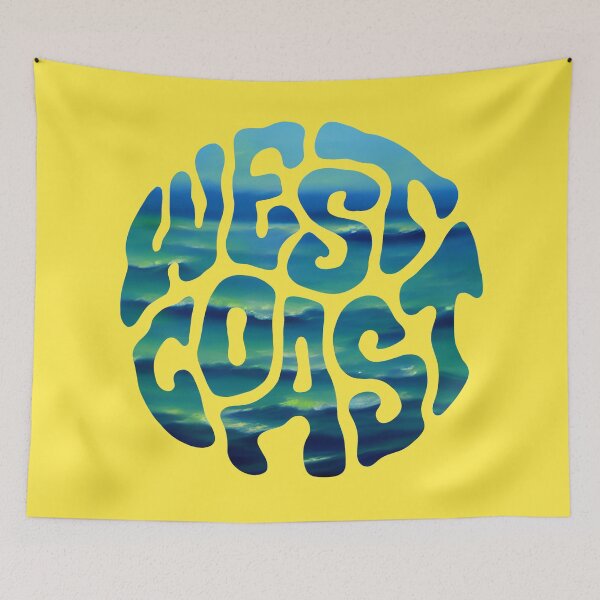 Item preview, West Coast Word Art designed and sold by Unhinged Heather.
