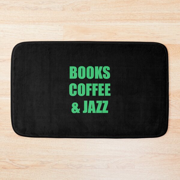 Item preview, Books coffee and Jazz  designed and sold by Inspirationmotivation.